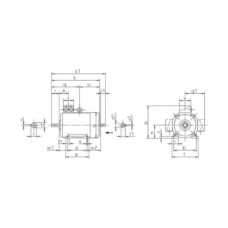 Moteur K21R 80 K8 0.18/8 B3