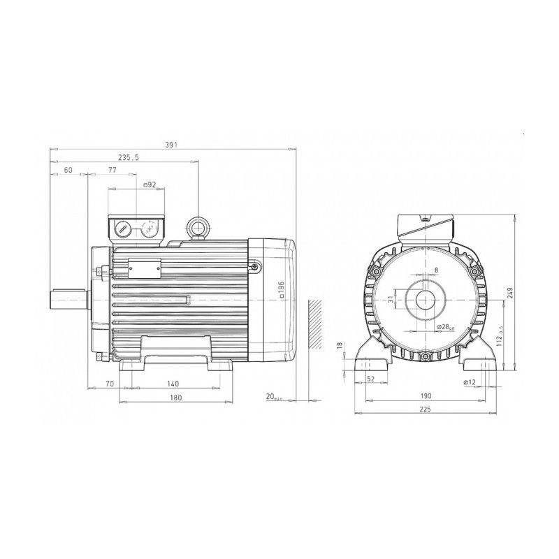 Moteur LS 112 4.0/0.75/4/8