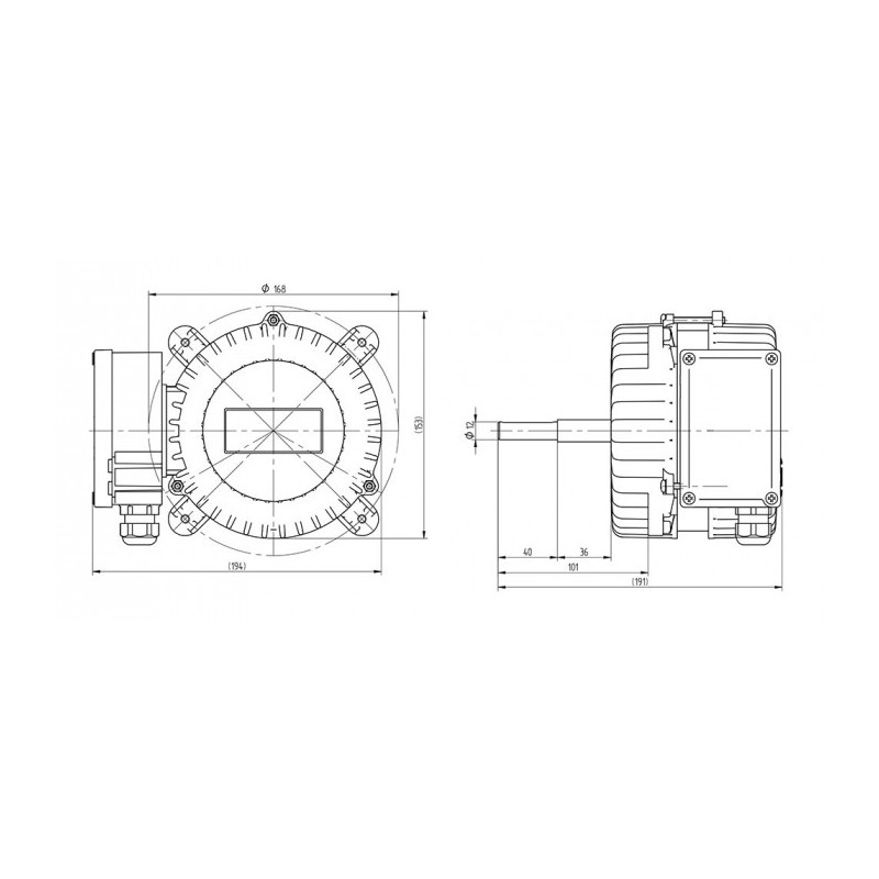 Moteur MDA P2025 B4N M