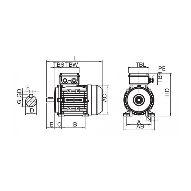 Moteur MH3 100 LX4 3.0/4 B3
