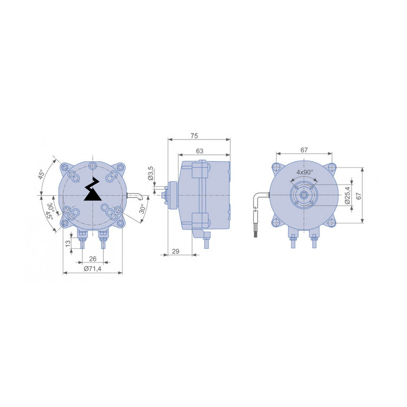Moteur MI060-4QN.05.N.