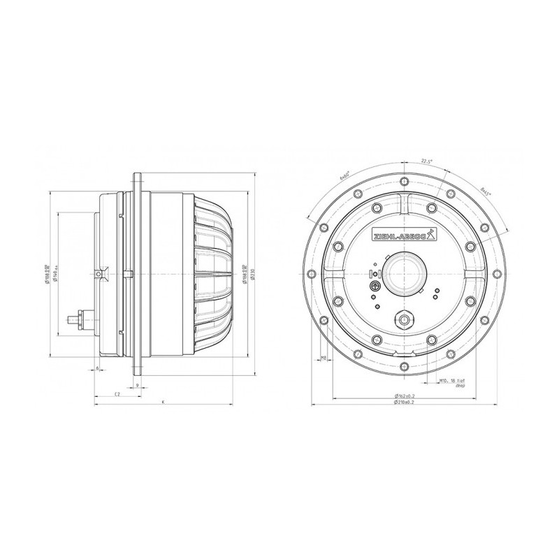 Moteur MK137-4EK.15.N.