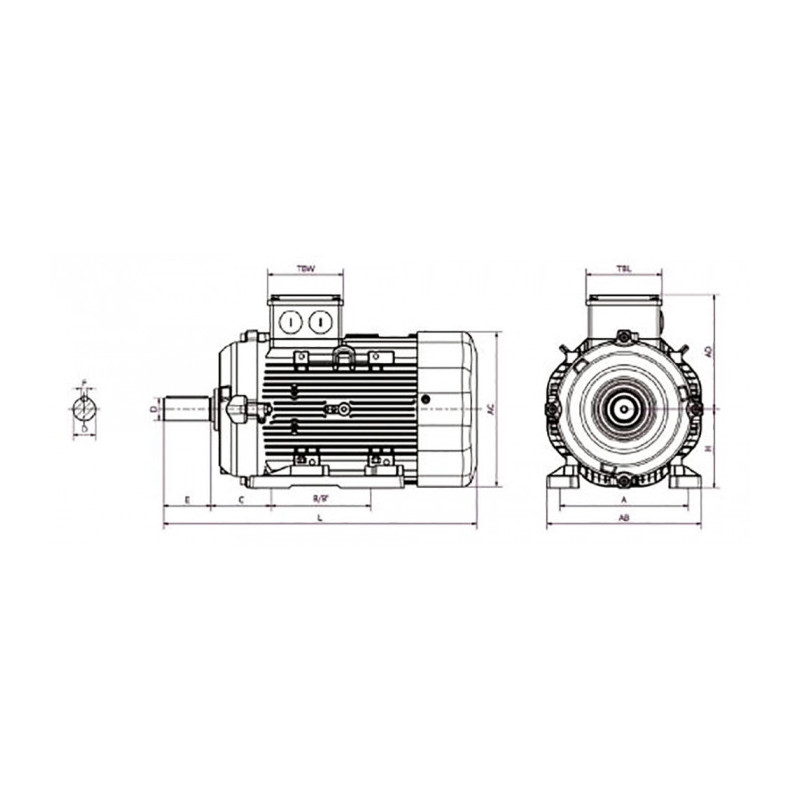 Moteur SPL 90 L2D 2.2/2 B3