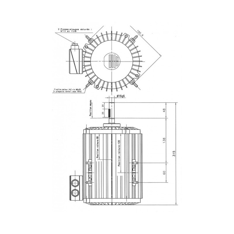 Moteur TX0140L6