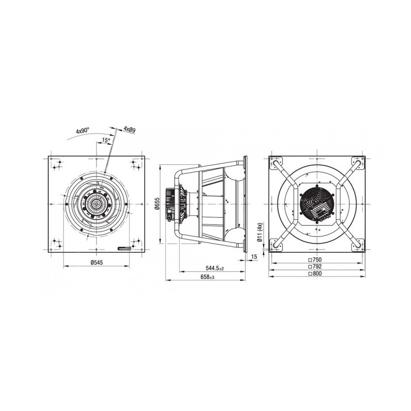Moto-turbine K3G560-PC04-01