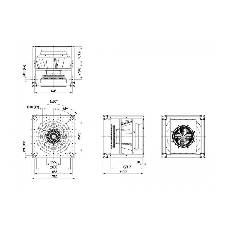 Moto-turbine K3G630-PW04-01