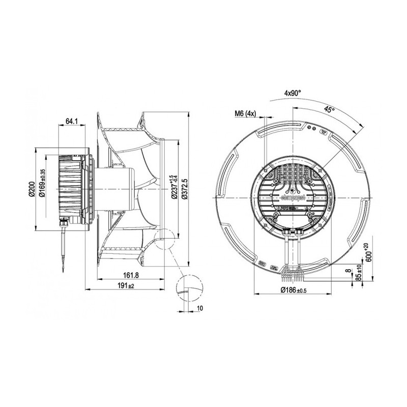Moto-turbine R3G355-RT01-I1