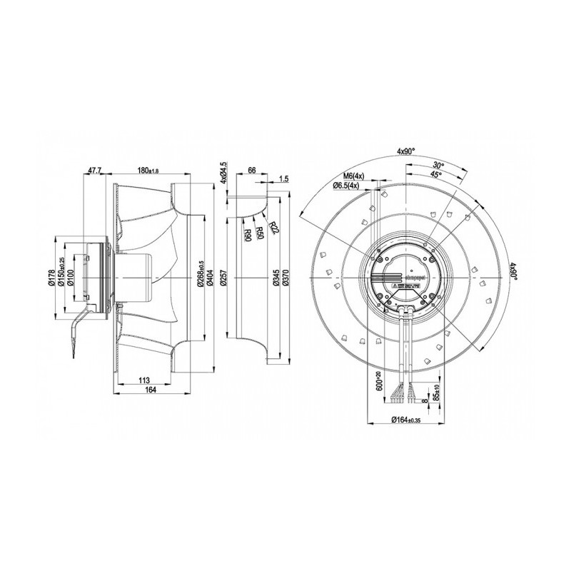 Moto-turbine R3G400-AC32-71