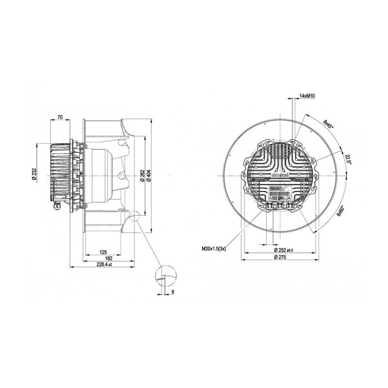 Moto-turbine R3G400-AS23-01