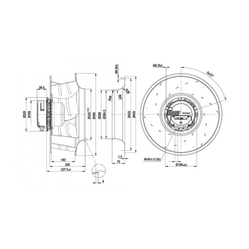 Moto-turbine R3G450-AG33-01