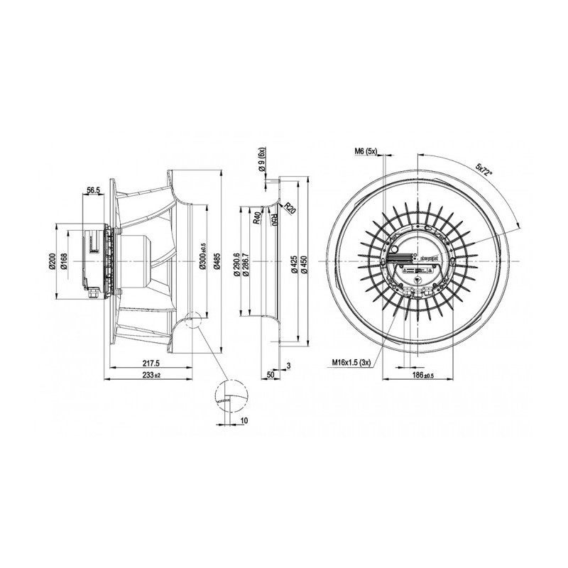 Moto-turbine R3G450-RH33-01.
