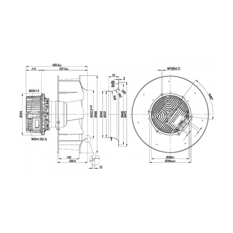 Moto-turbine R3G500-AQ33-01