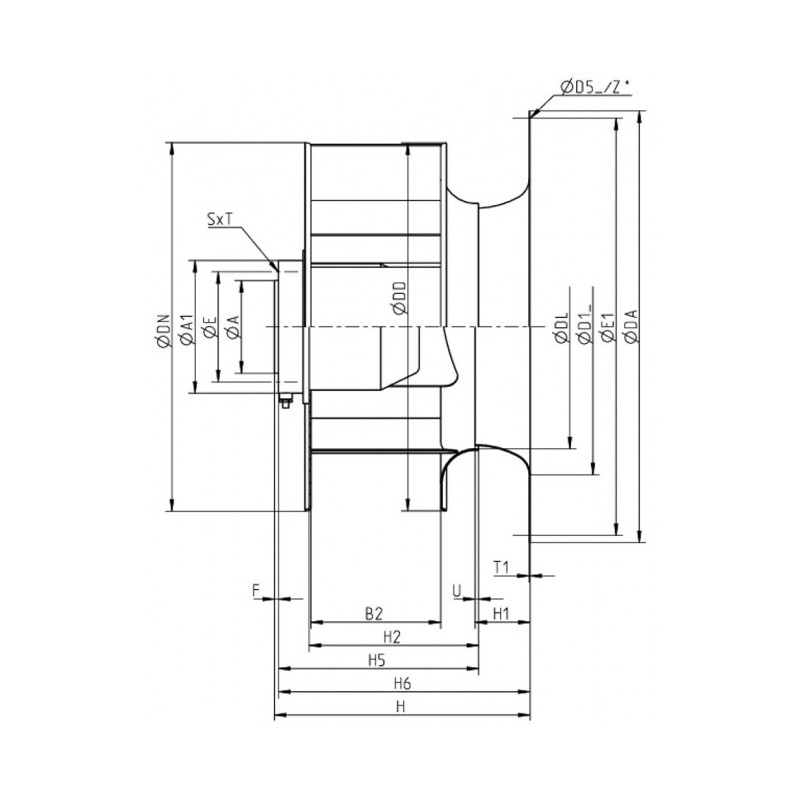 Moto-turbine RH28M-4DK.2A.1R