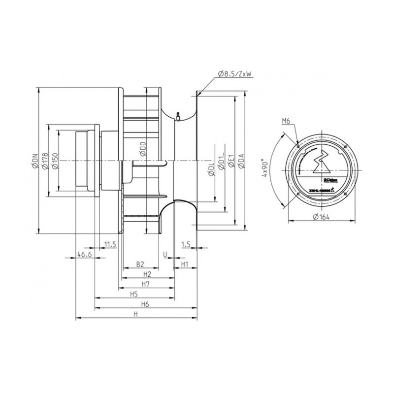 Moto-turbine RH31C-6ID.BD.1R.