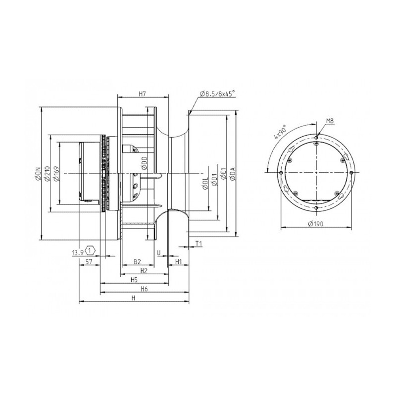 Moto-turbine RH31C-ZID.DC.1R