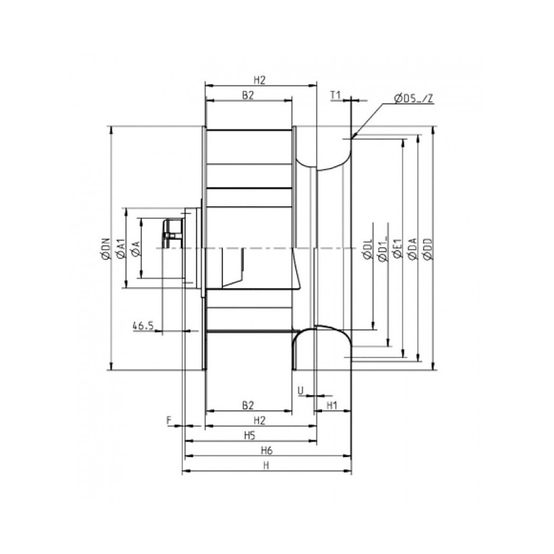 Moto-turbine RH56M-VDK.6K.1R.
