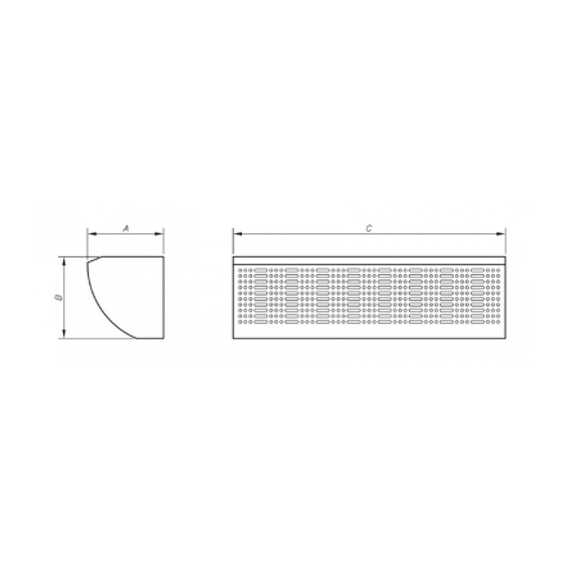 RIDEAU D'AIR AVEC CHAUFFAGE AC-09-E 3M
