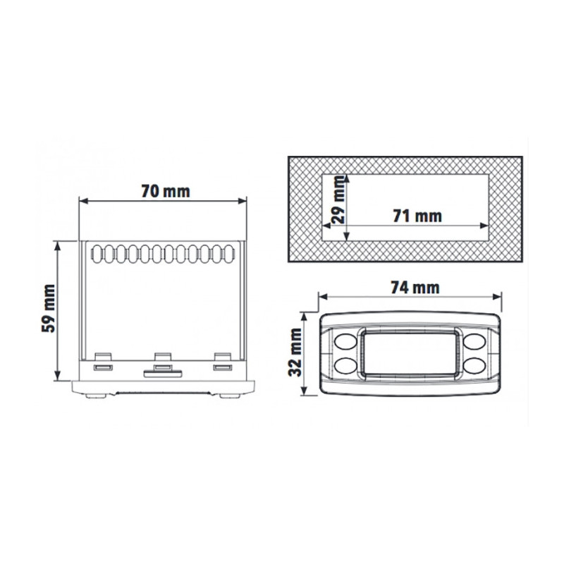 THERMOSTAT ICPLUS 902 12V 15A