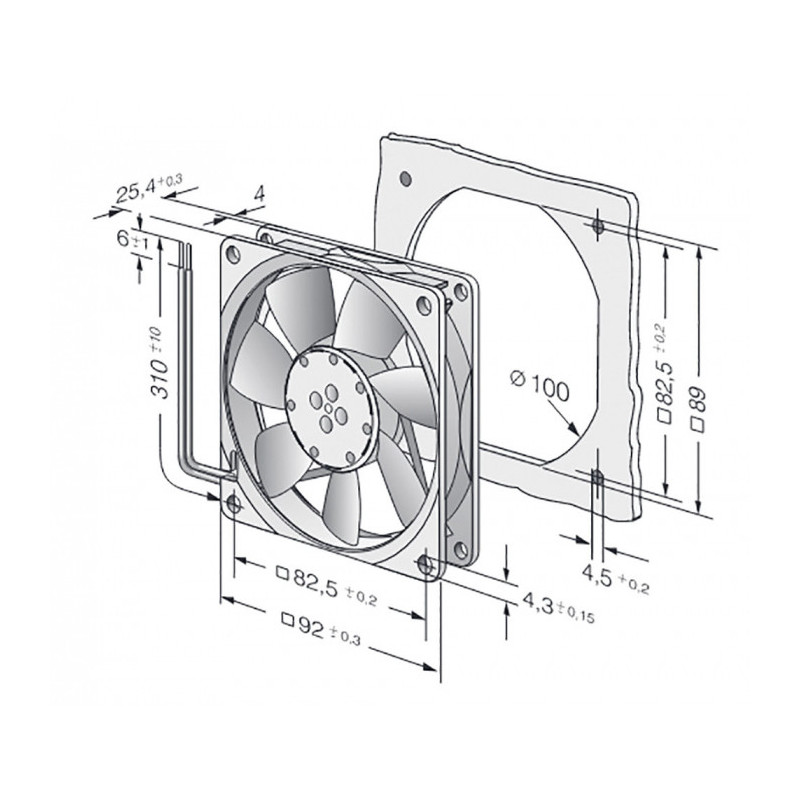 Ventilateur 3412NGV