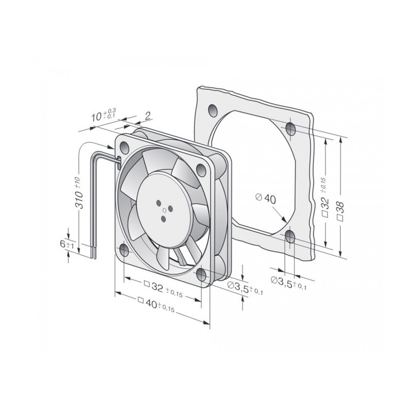 Ventilateur 405FH
