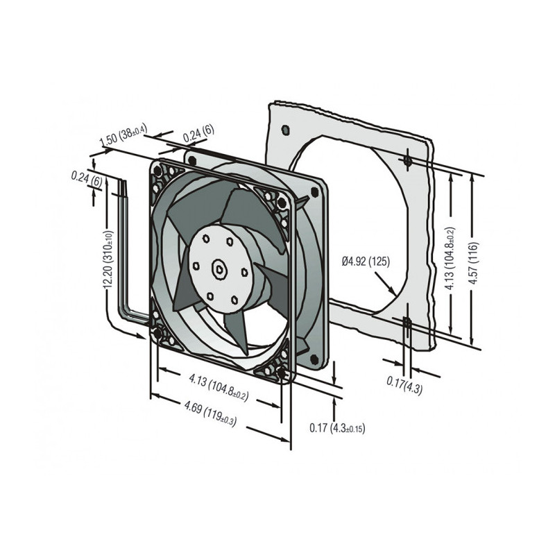 Ventilateur 4114NHU-295