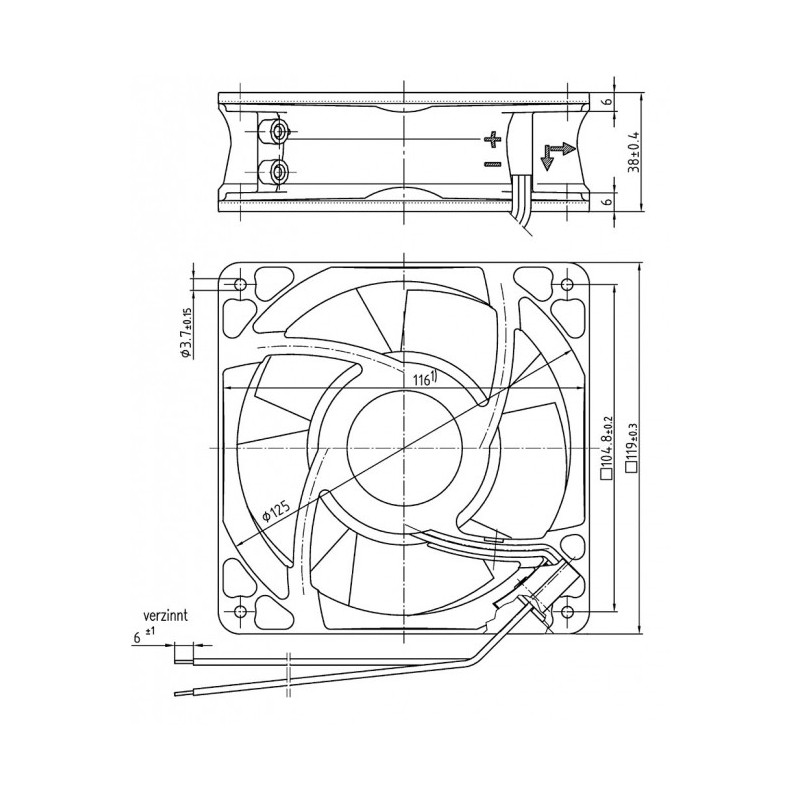 Ventilateur 4114NXU