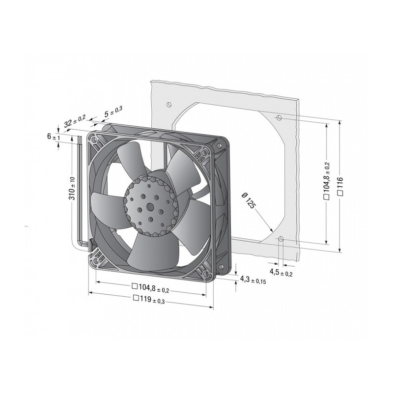 Ventilateur 4314NL