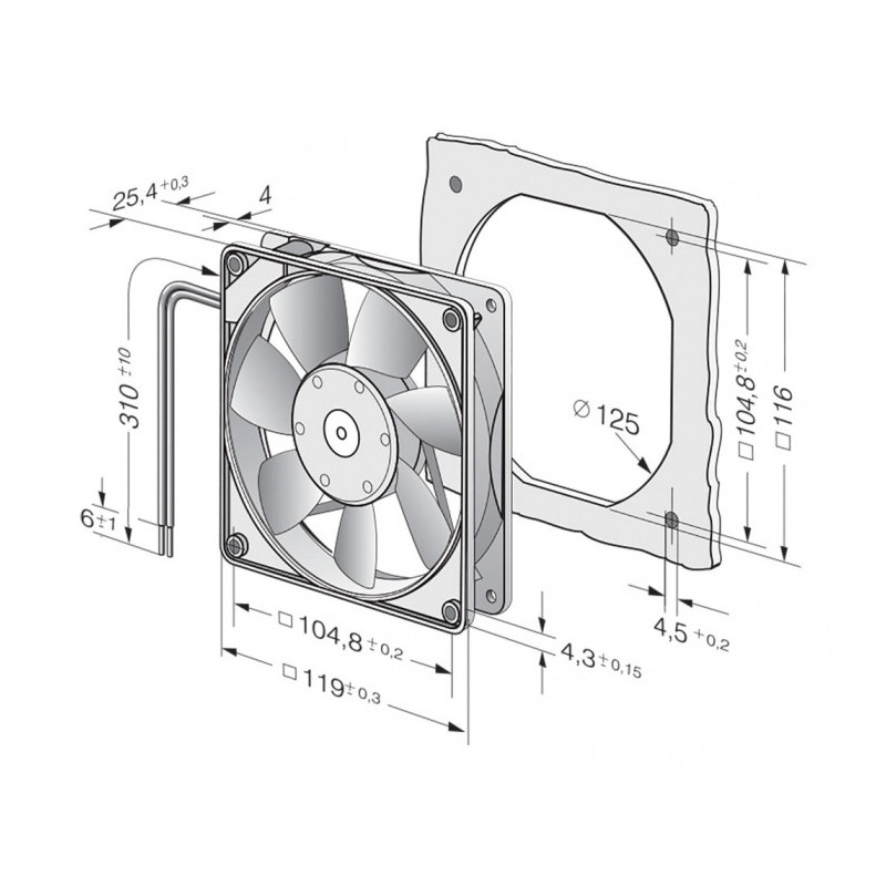 Ventilateur 4414FL/2L