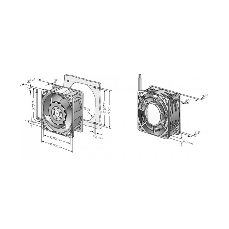 Ventilateur 614 J/2HHPR-010