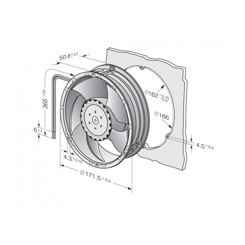 Ventilateur 6314/2TDH4P