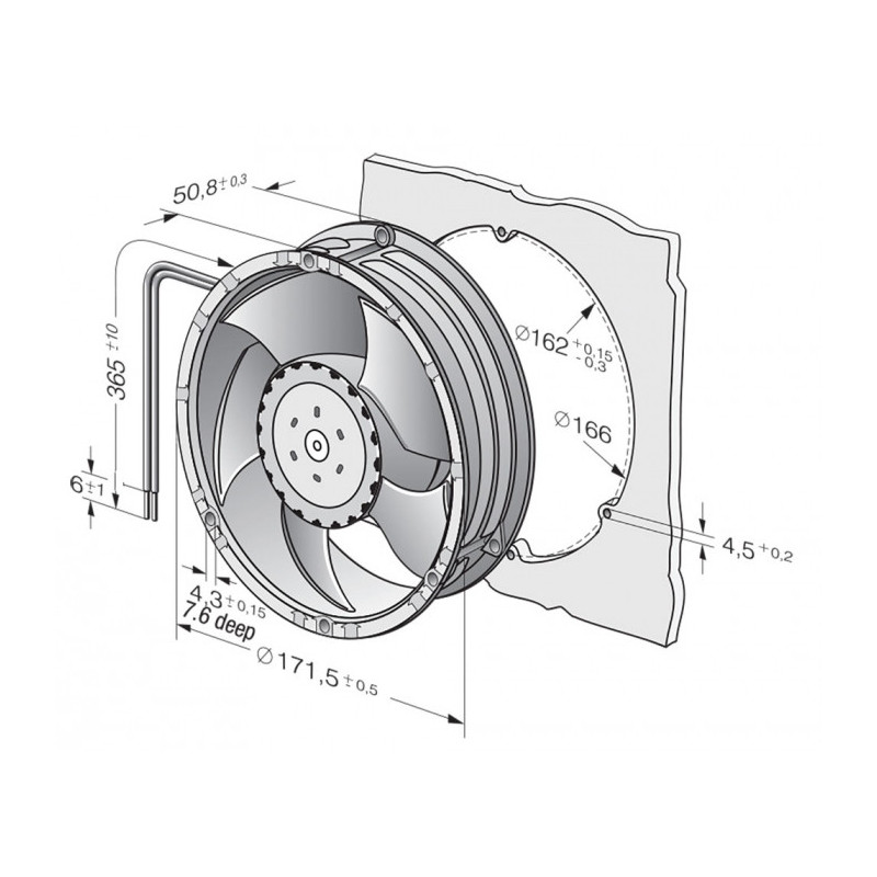 Ventilateur 6314/2TDHHP