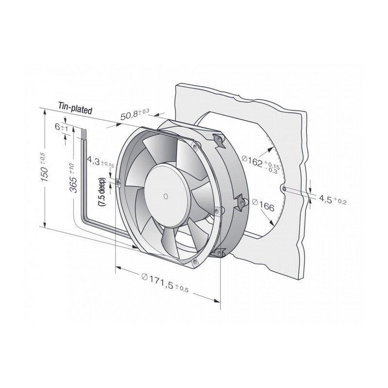 Ventilateur 6448/2TDHHP
