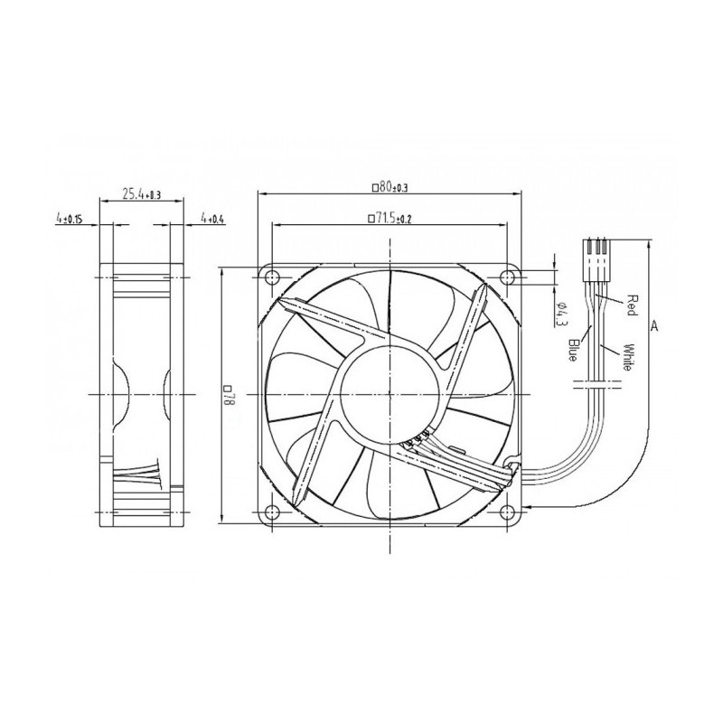 Ventilateur 8412N/2GLLE-451