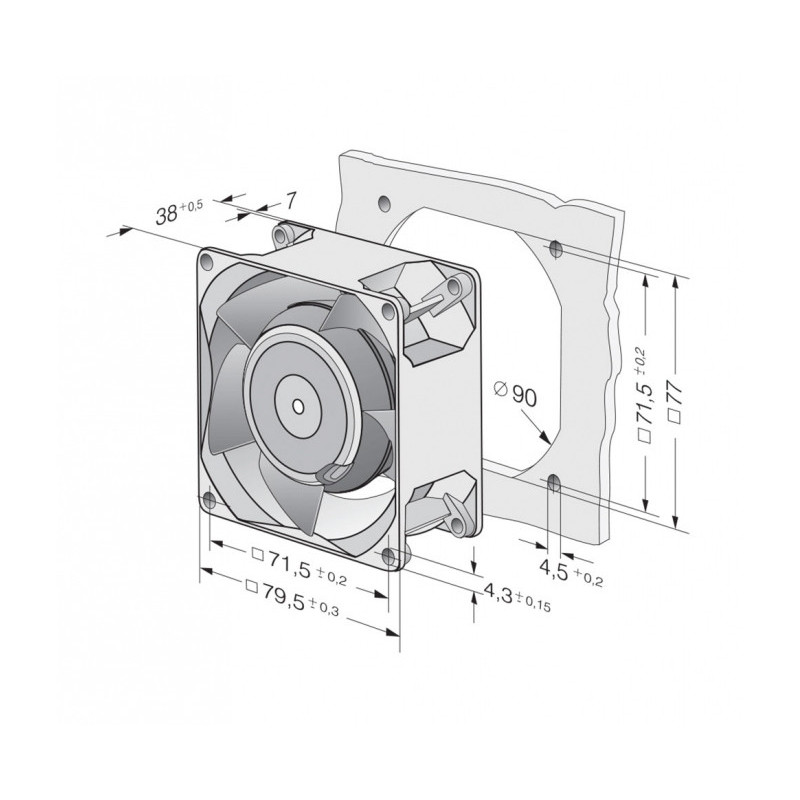 Ventilateur 8550A