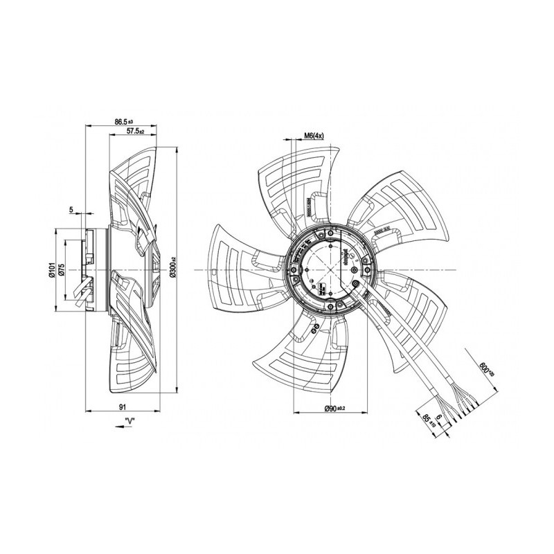 Ventilateur A3G300-AN02-03