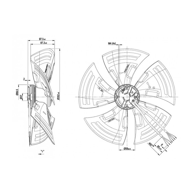 Ventilateur A3G350-AG03-03