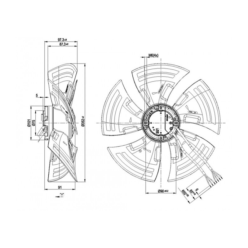 Ventilateur A3G350-AN01-03