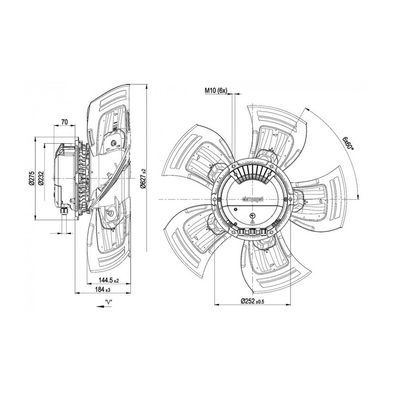 Ventilateur A3G630-AU31-03