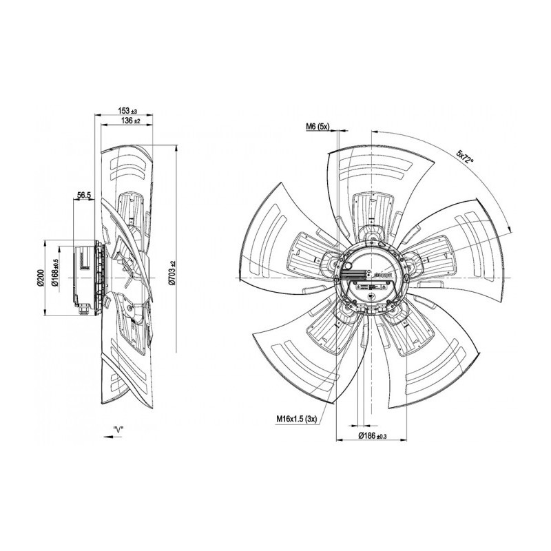 Ventilateur A3G710-AO81-90