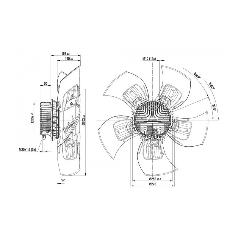 Ventilateur A3G710-AU21-01