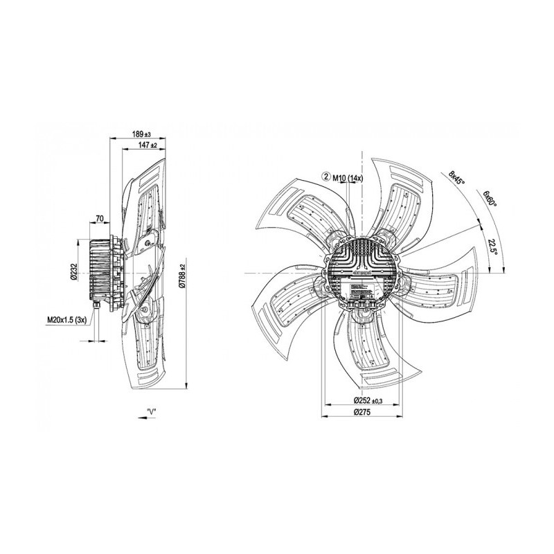 Ventilateur A3G800-AS26-71