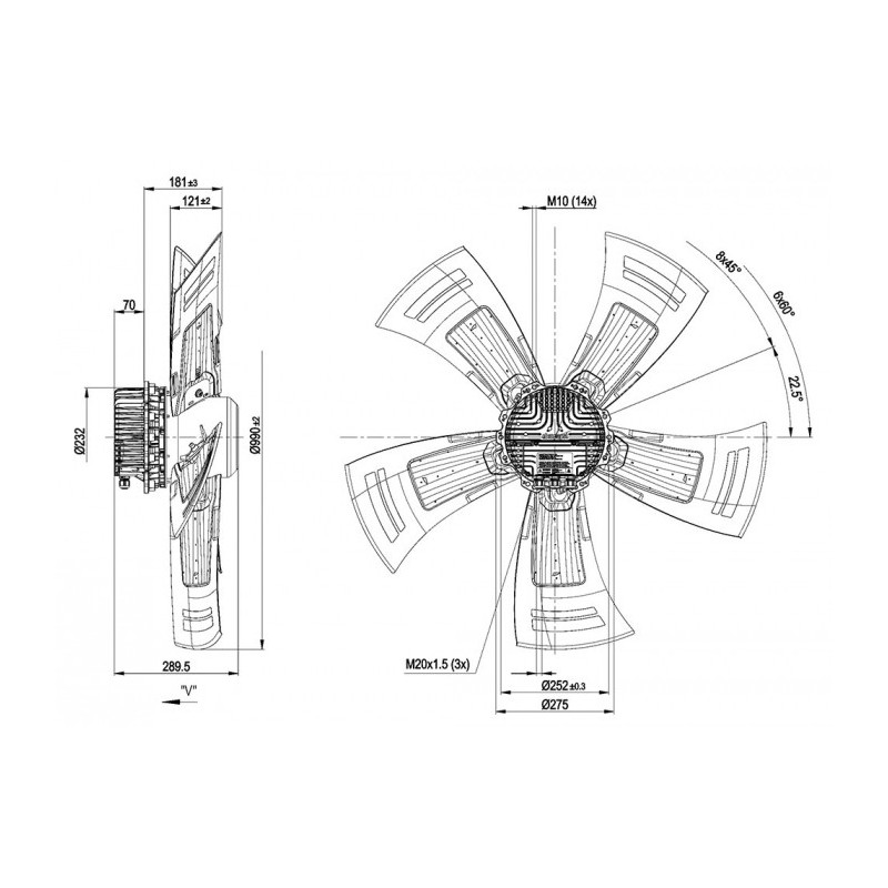 Ventilateur A3G990-AV03-01