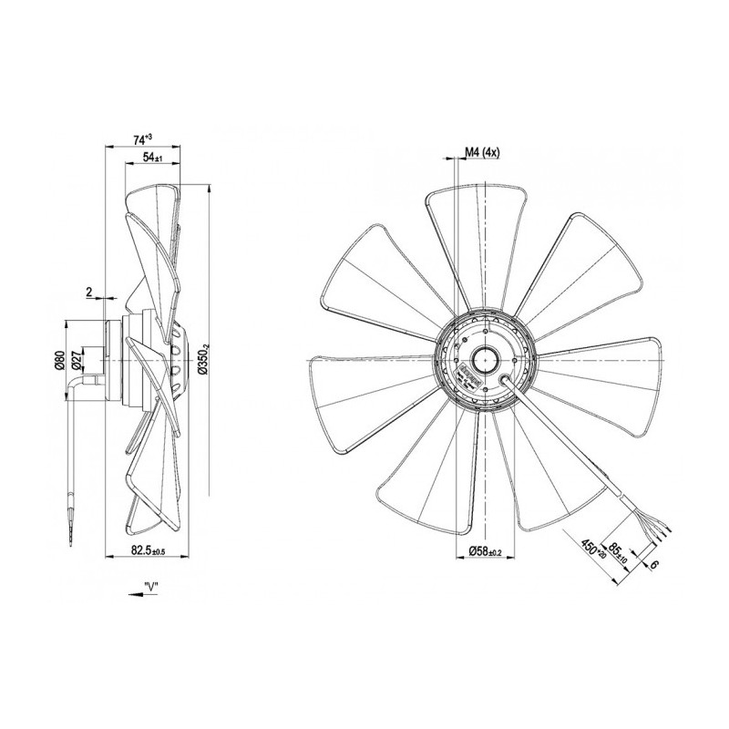 Ventilateur A4E350-AF20-05