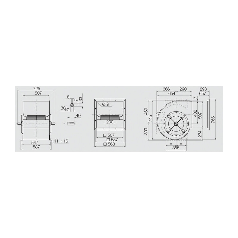 Ventilateur ADH E0-0400
