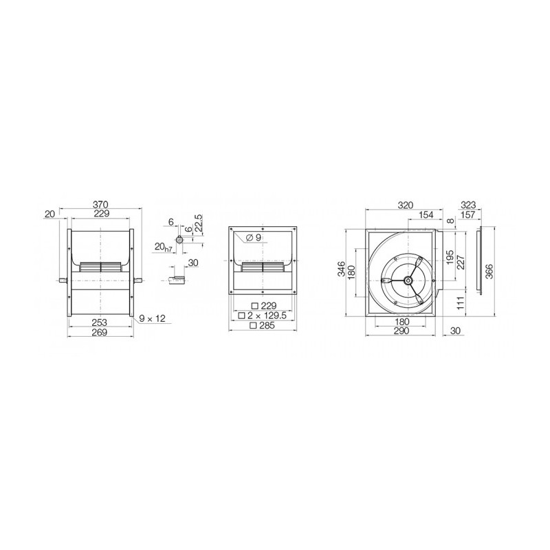 Ventilateur ADH E2-0180