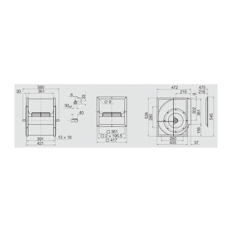 Ventilateur ADH E4-0280