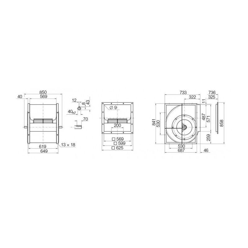 Ventilateur ADH E6-0450