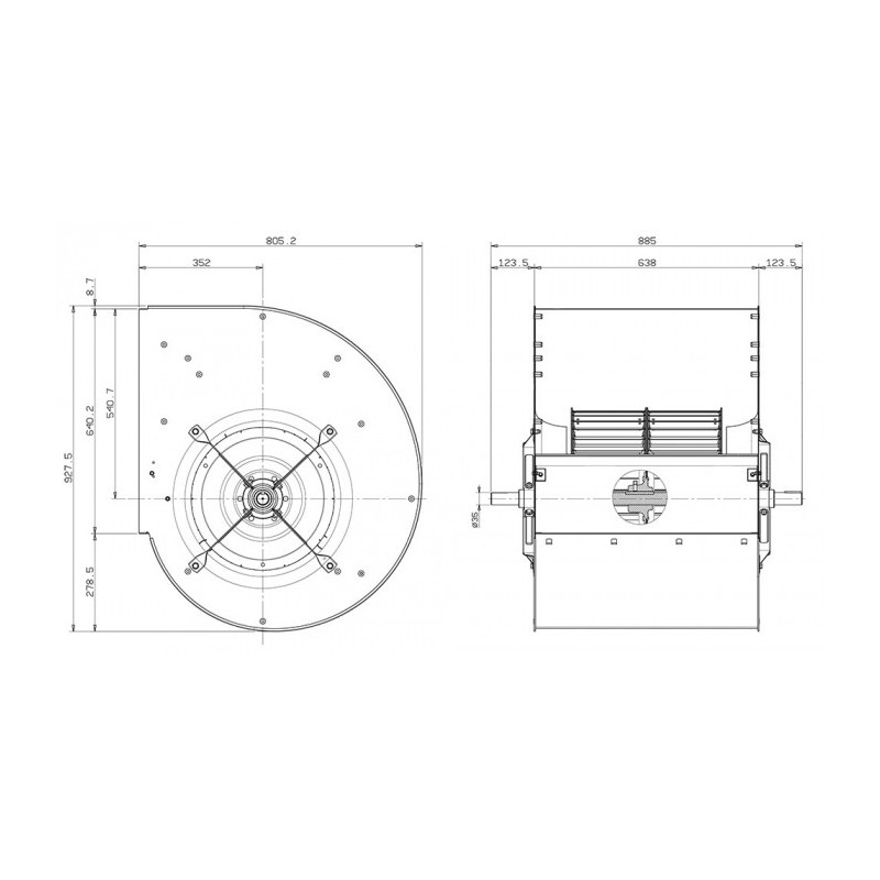 Ventilateur ADH EO-0500