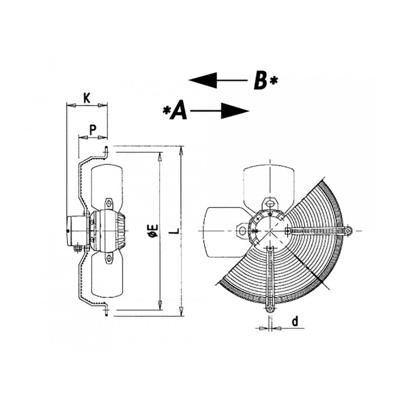Ventilateur AFK 630-30/6M