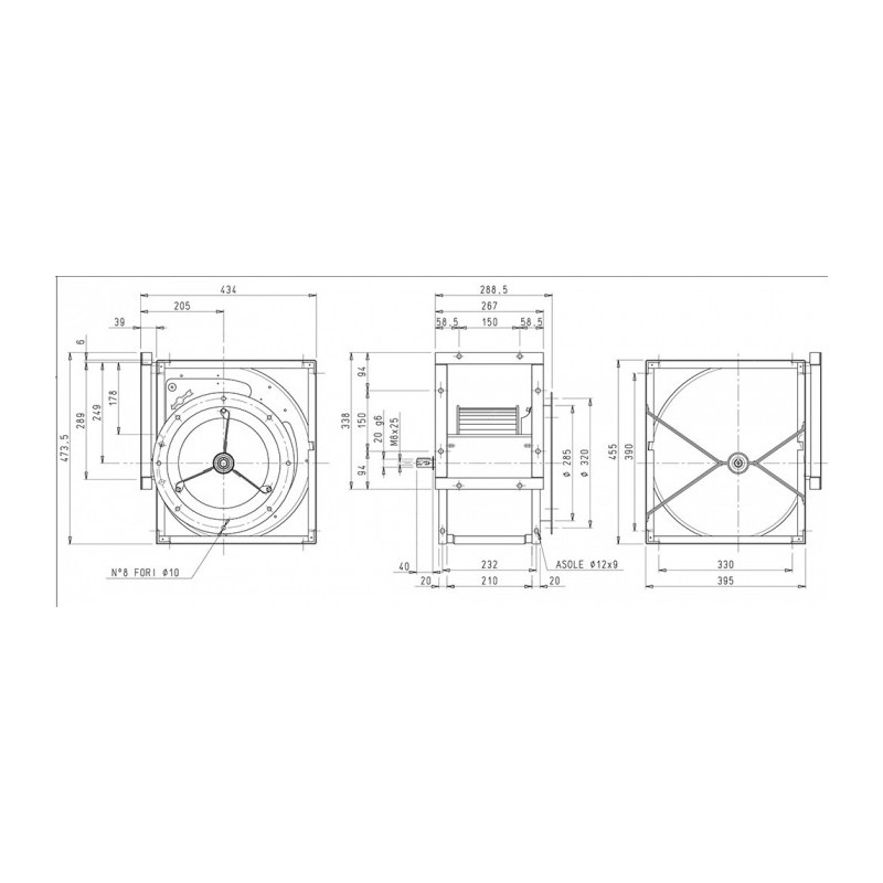 Ventilateur ASC 10/6 20 RD